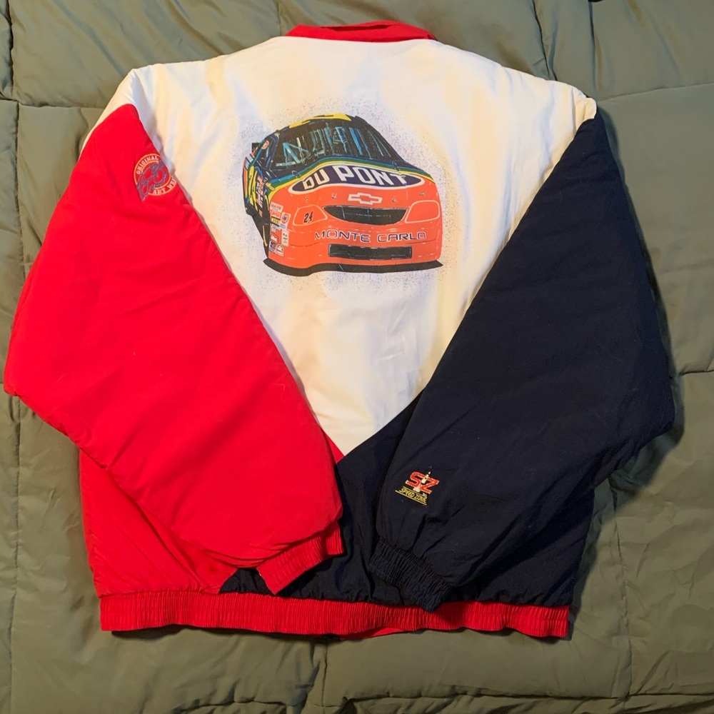 XL Official Jeff Gordon NASCAR Puffy Windbreaker
